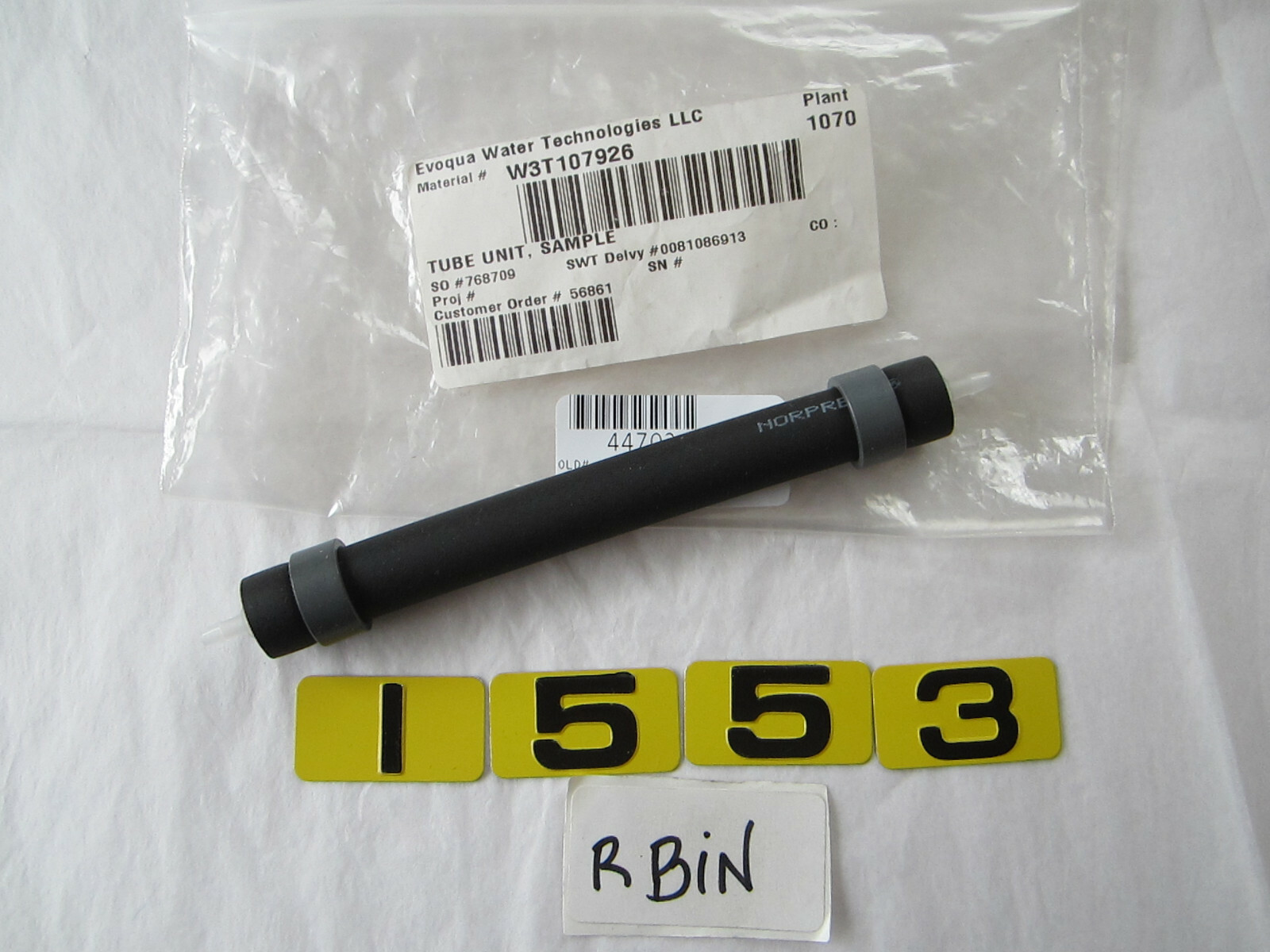 EVOQUA W3T 107926 ASSEMBLED TUBE UNIT