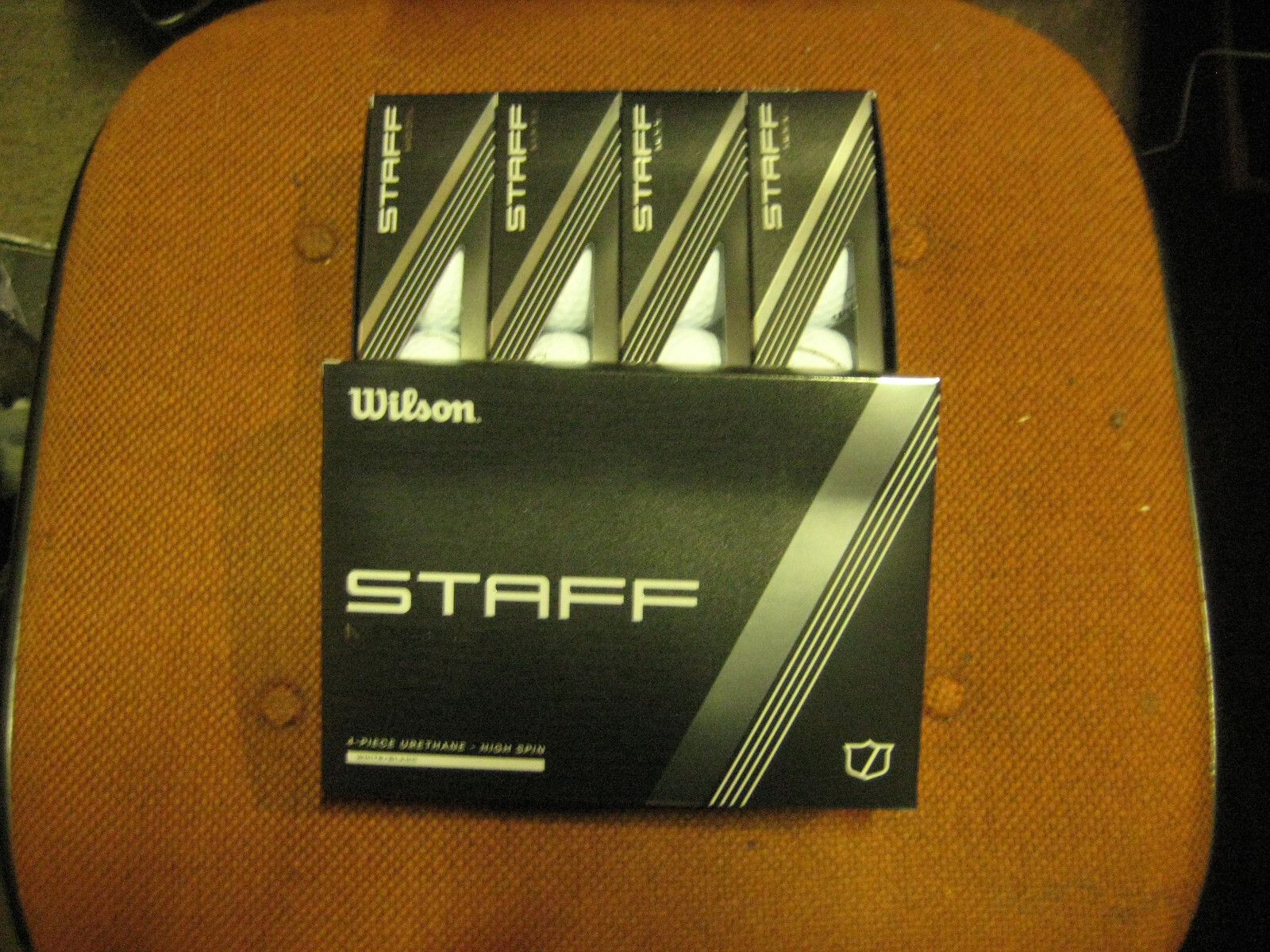 1 dozen BRAND NEW 2024 Wilson Staff Model  golf balls 4 piece  white Urethane