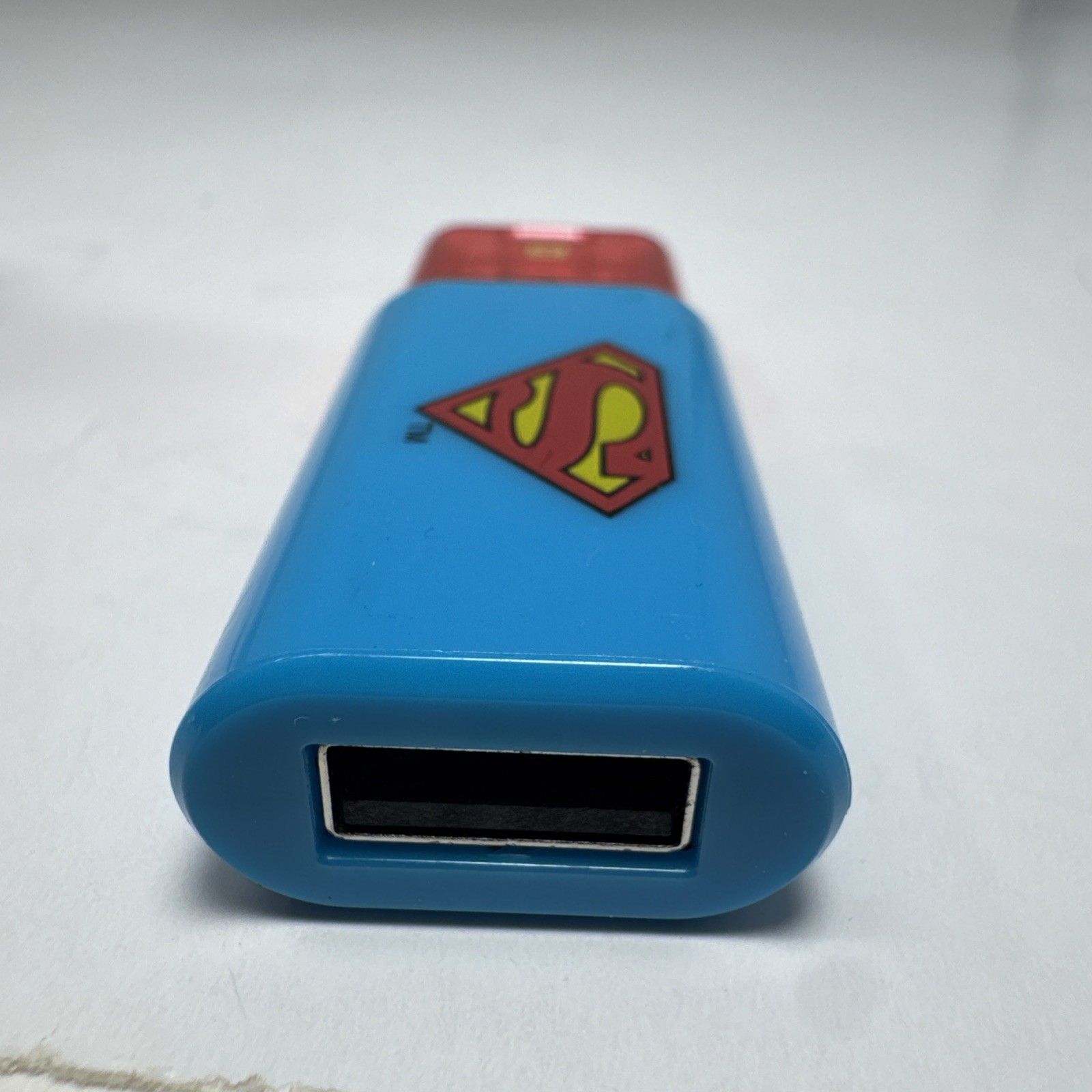 EMTEC Click 8 GB USB 2.0 Flash Drive Superman Thumb Drive TESTED