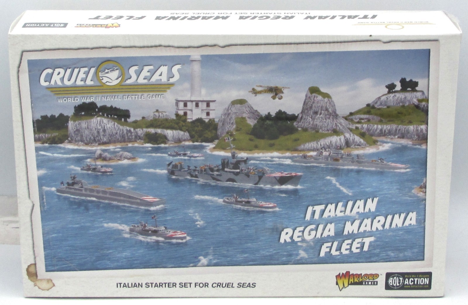 Cruel Seas 782612002 Italian Regia Marina Fleet (Starter Set) WWII Ships Warlord