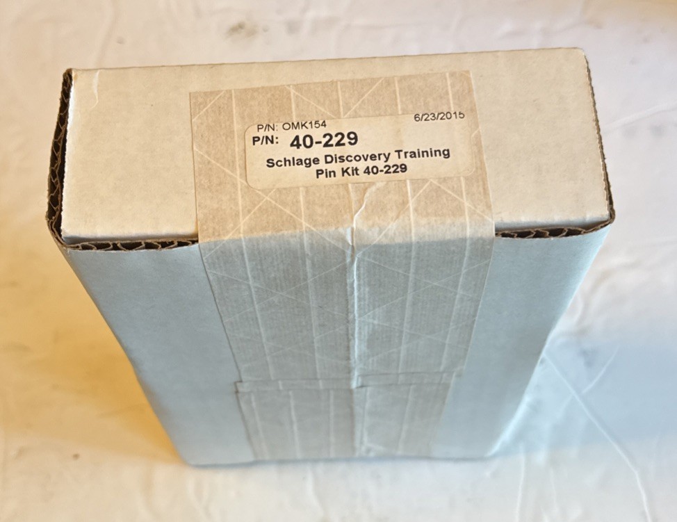 Schlage 40-229 Discovery Learning Rekeying Kit Plastic Case Locksmith Supply