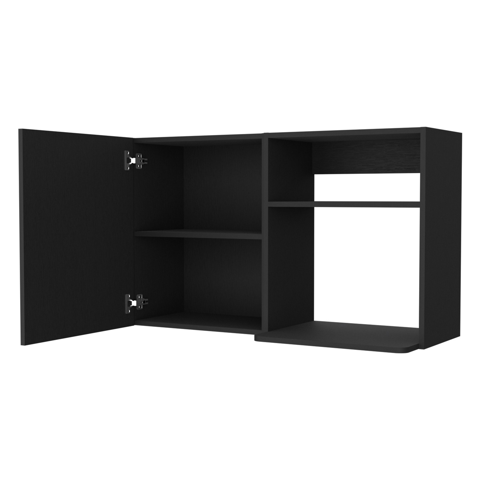 Oklahoma 2 Wall Cabinet, 2 Door Stackable Wall Mounted Storage Cabinet with 2