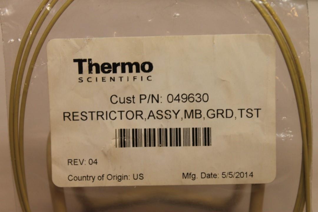 Thermo Scientific 049630 Restrictor Assembly MB GRD TST NEW
