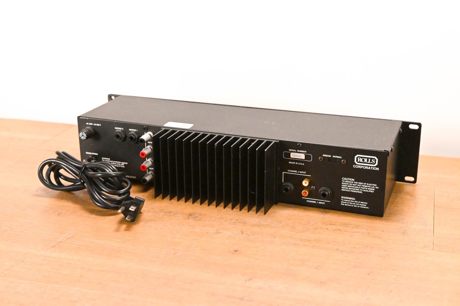 ROLLS RA2100b Two-Channel Power Amplifier CG010GF