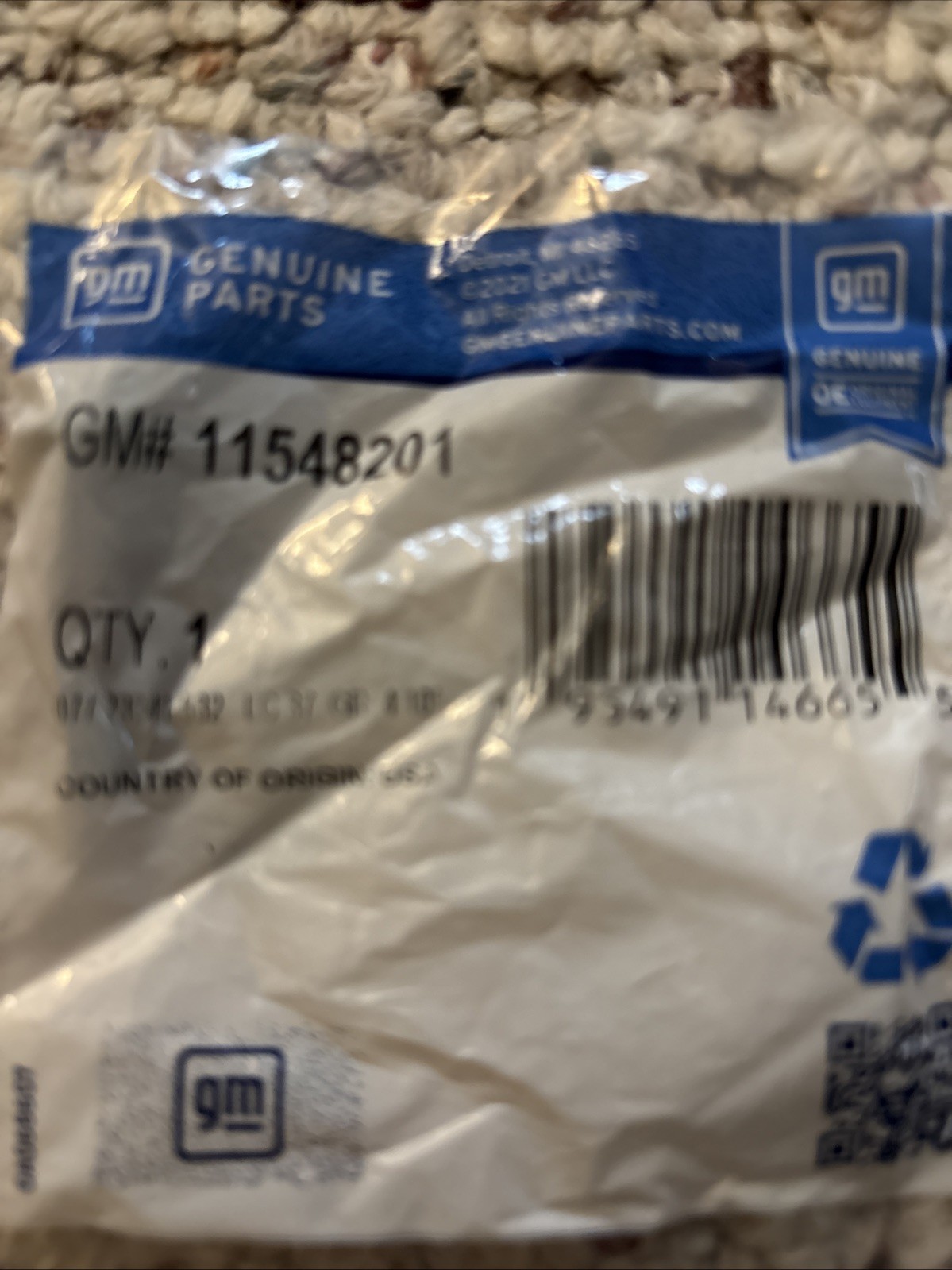 Genuine GM Multi-Purpose Bolt 11548201