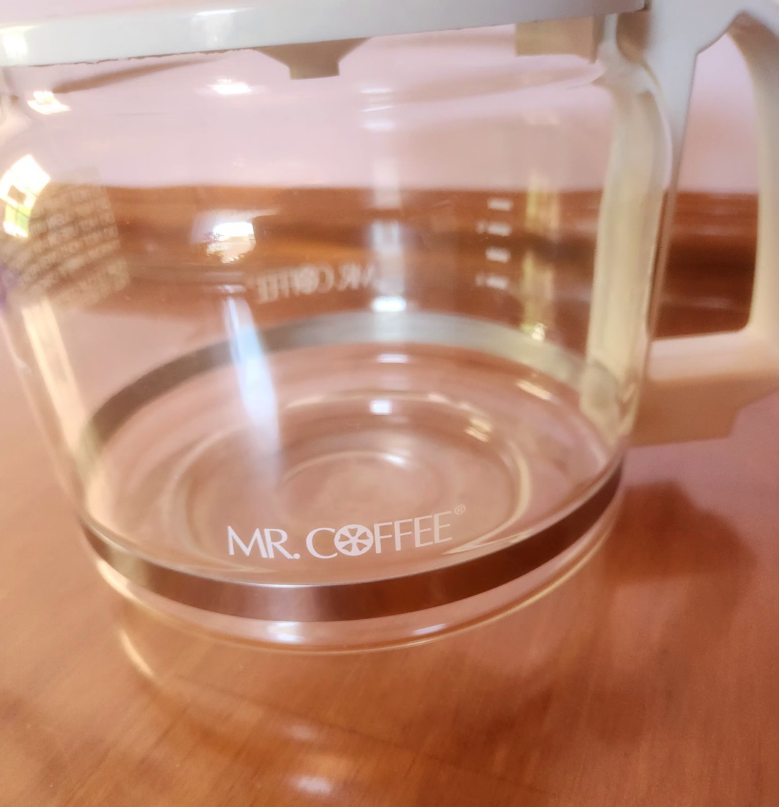 Mr Coffee 10 Cups Glass Carafe Pot White