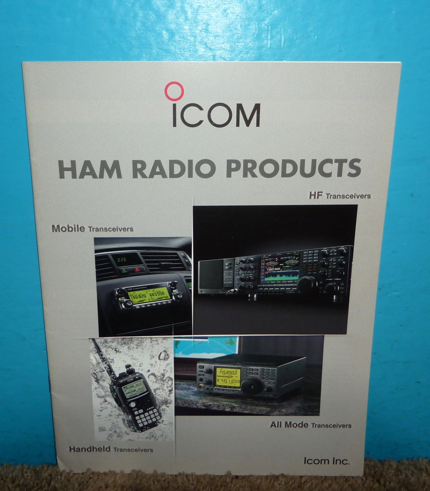 Icom Ham Radio Products Catalog 2010 Original + bonus
