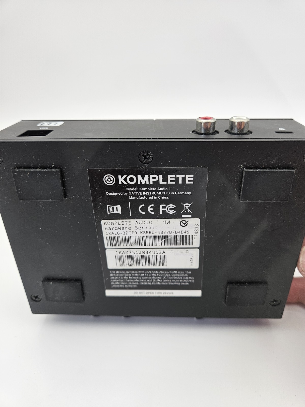 Native Instruments Komplete Audio 1 USB Audio Interface