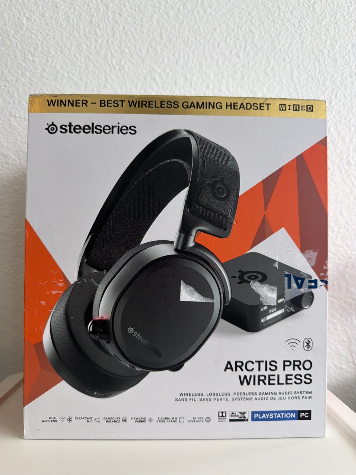 Steelseries Arctis Pro Wireless Gaming Headset Black Bluetooth #66578-1