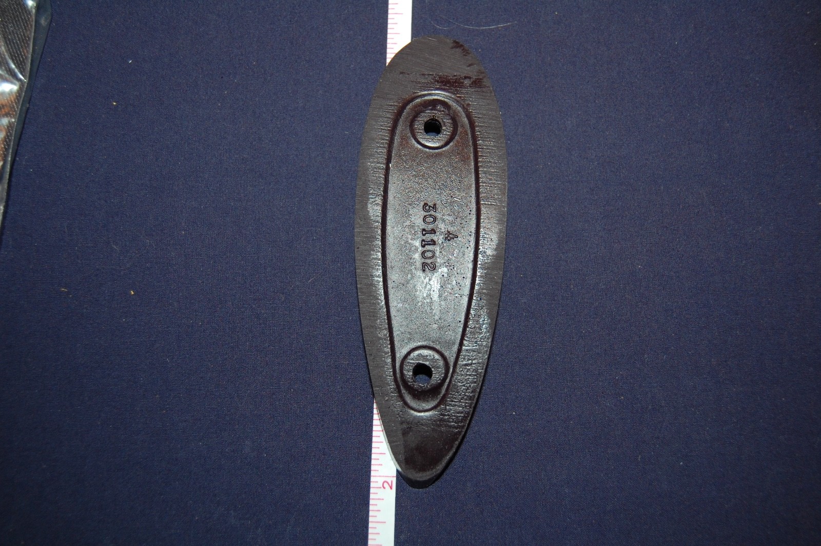 MARLIN LARGE CURVED MODEL 1895 BUTT PLATE