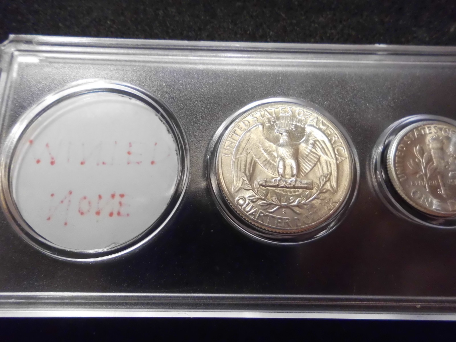 1950 P/D/S GEM UNCIRCULATED B/U MINT SET - 90% SILVER -