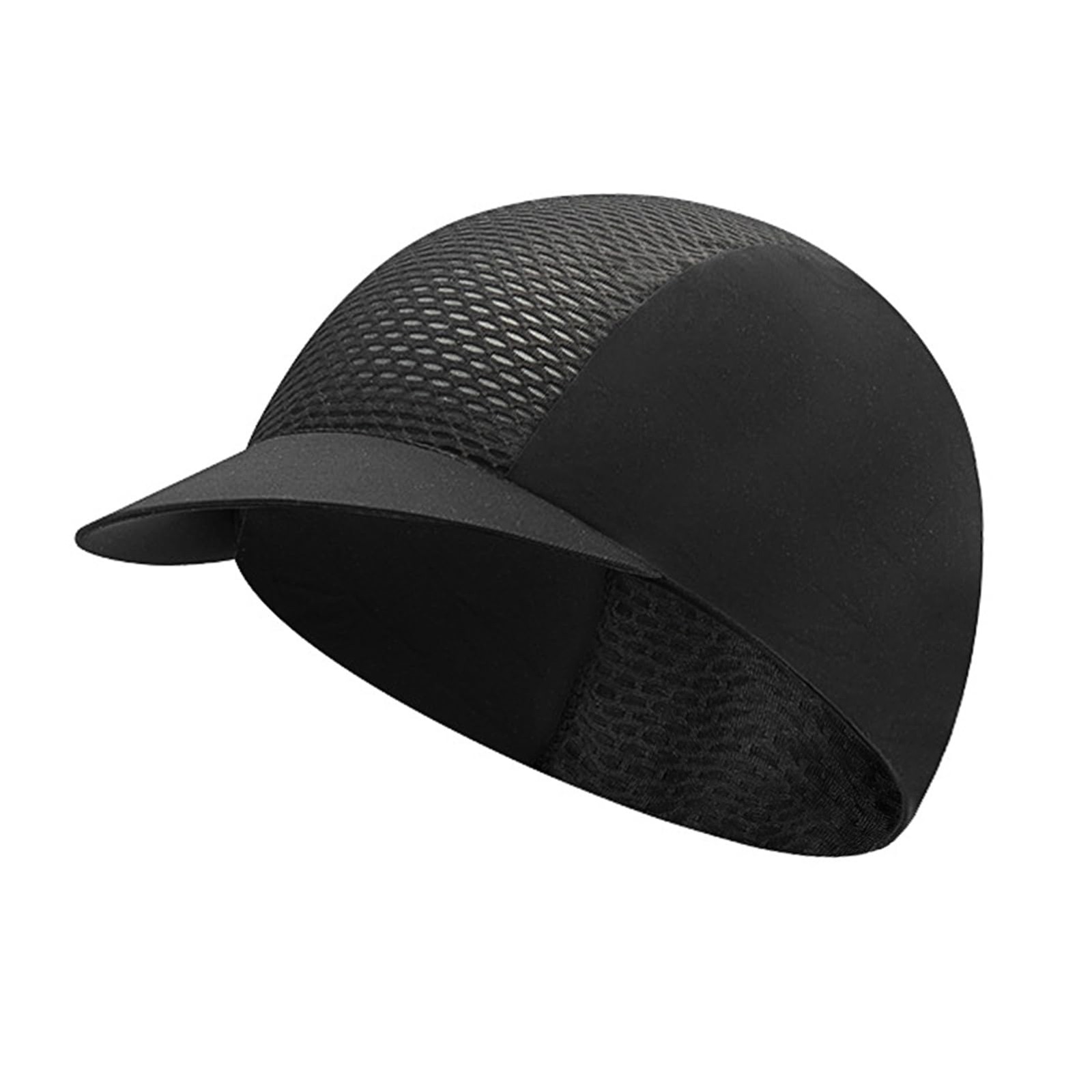 ROCK TAKIN Cycling Cap for Men Women, Cooling Bike Hat Under One Size, Black