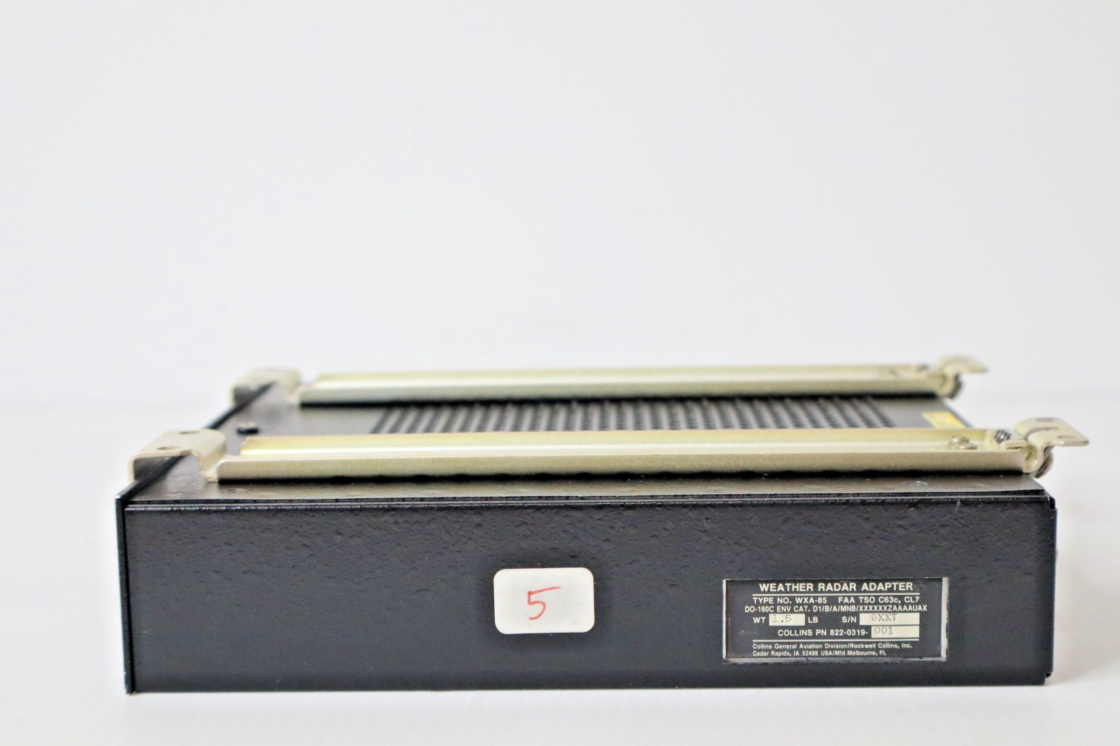 Collins WXA-85 Weather Radar Adapter 822-0319-001 Removed Working