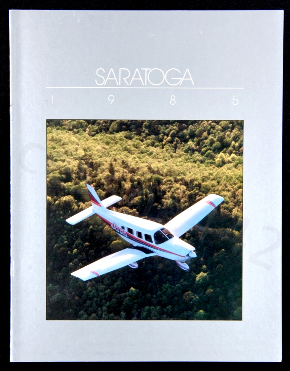PIPER Original Vintage SARATOGA Brochure Gloss 1985 Rare USA 6 Pages Gift New