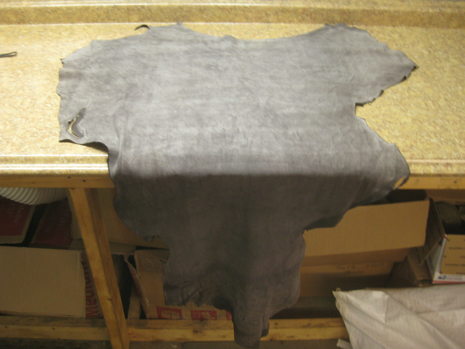 Buffed Deer Leather #0008651 Row Q