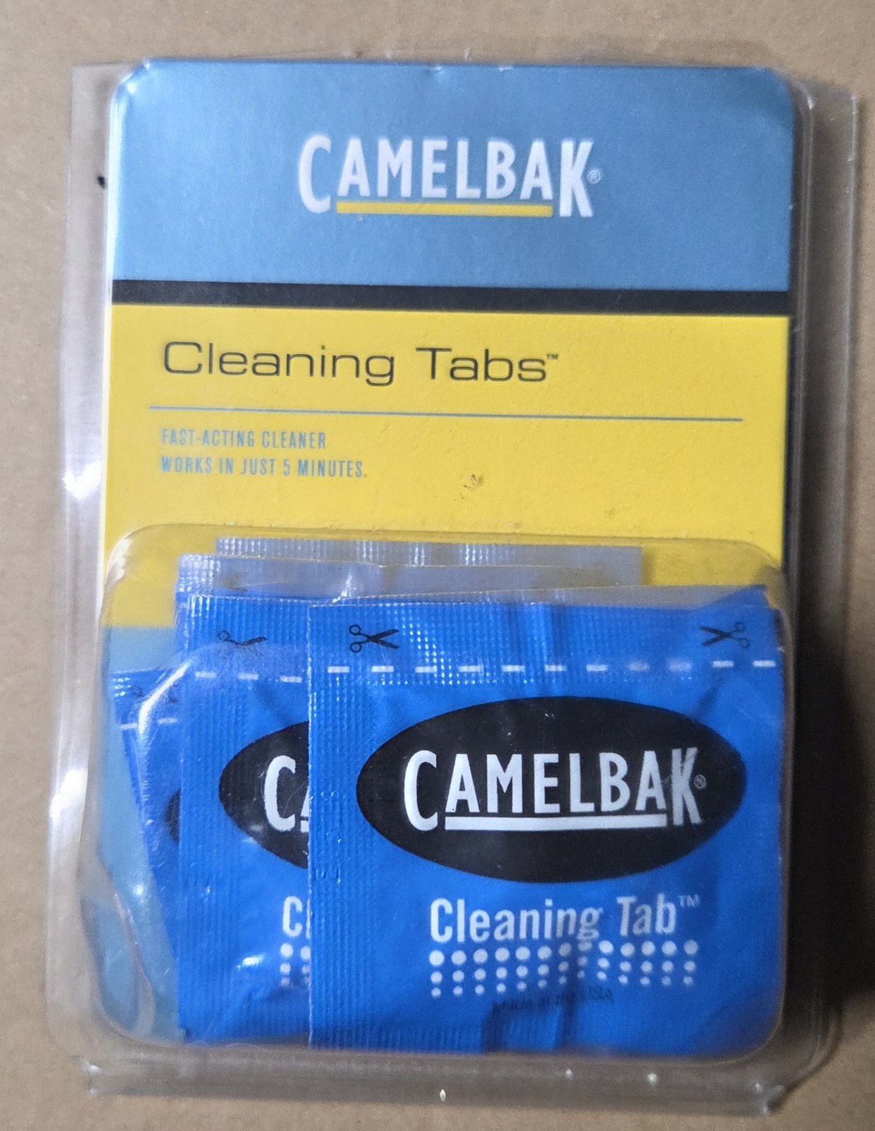 Camelbak Reservoir Cleaning Tabs 7 Pack Hydration Pack Cleaning Tablets Open Box