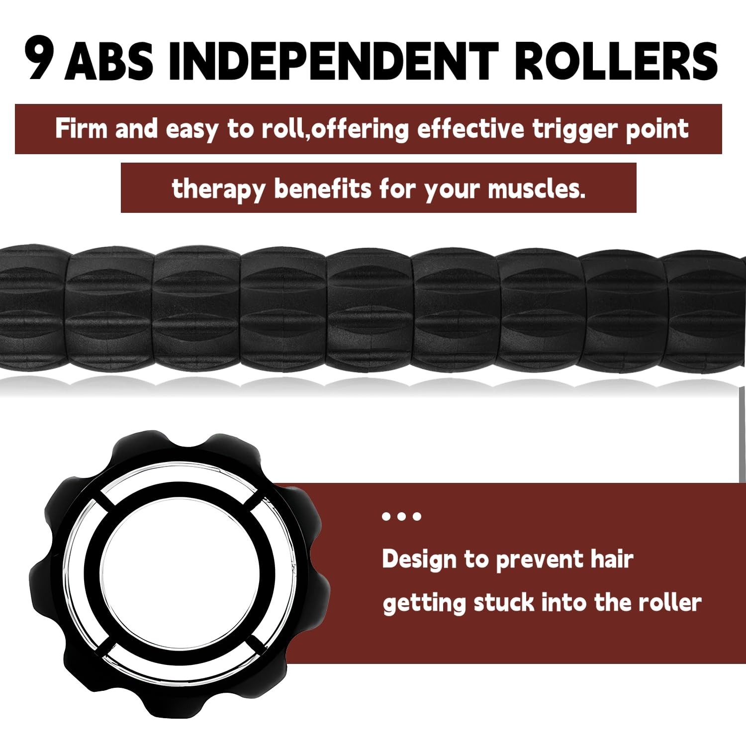 Massage Roller Stick,Muscle Roller Stick for Athletes, Liposuction Massage Ro...