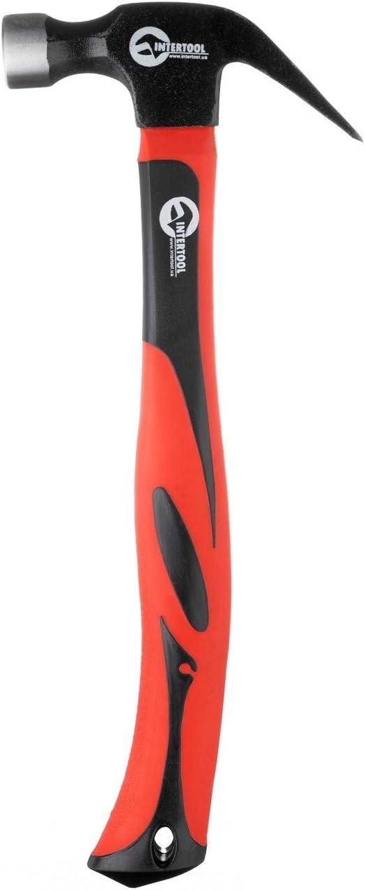Claw Hammer 16 oz. / 1 Pound for Framing, Nails, Carpentry - Smooth Face and ...