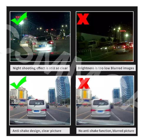2'' FHD Dash Cam Car DVR Front or Rear Camera Night Vision G-sensor USB