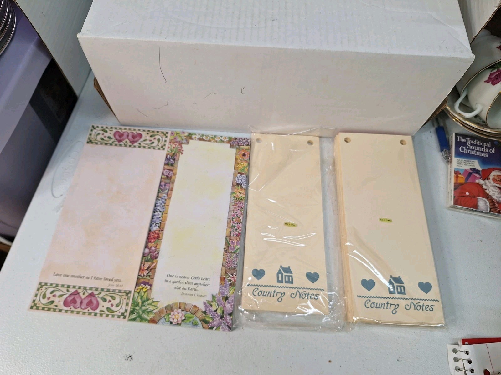 NOS Vtg Country Cottage Core Note Pads