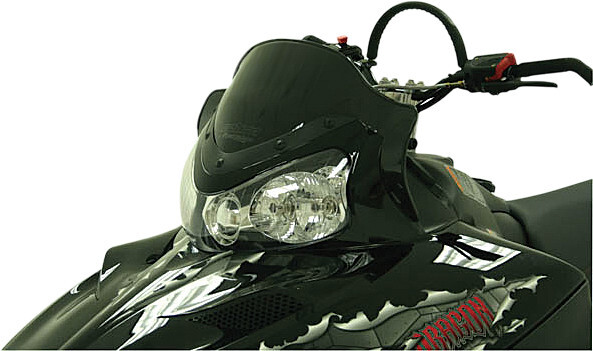Powermadd Windshield 11.5in. Black 11922