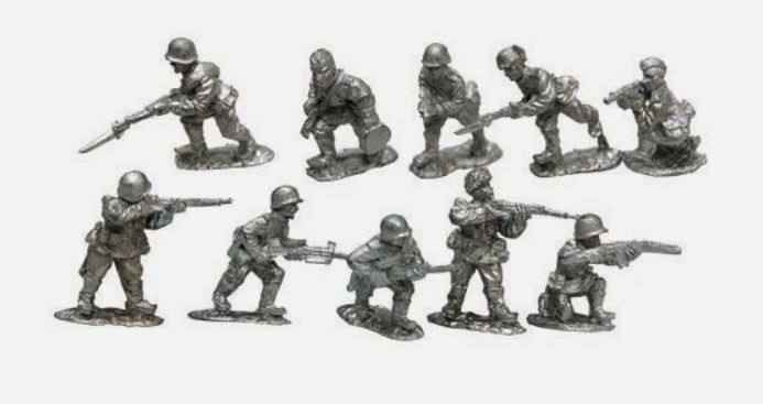 Warfighter WWII #17 Russia Metal Soldier 25mm Miniatures Dan Verssen Games DV1-Q