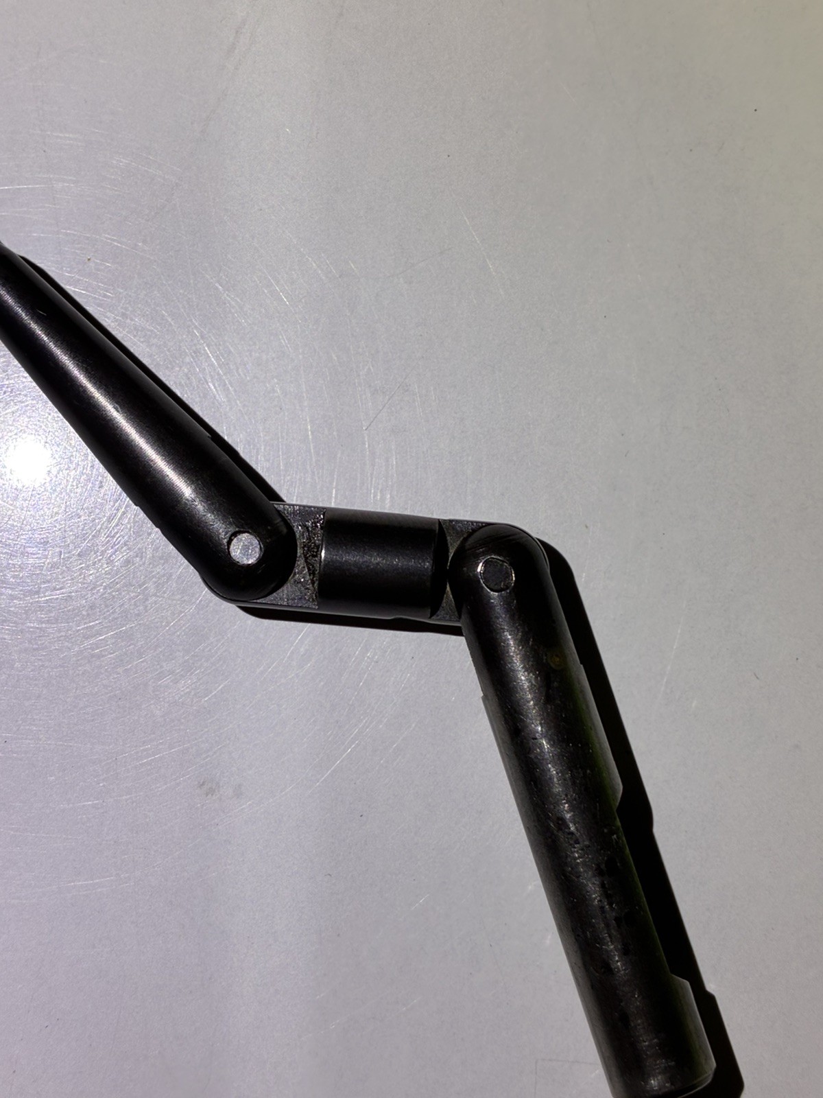 Moore Tools Dogleg Test Indicator Holder 3/8” Arm. Dovetail Holder