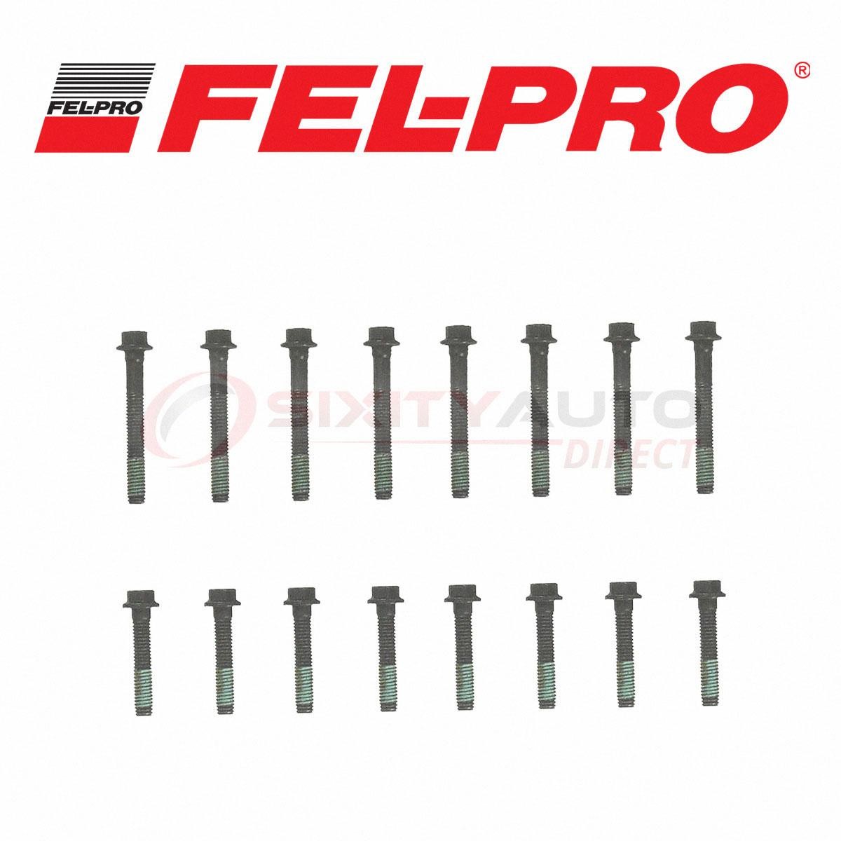 Fel-Pro Cylinder Head Bolt Set for 1997-1998 Oldsmobile Regency 3.8L V6 - lr