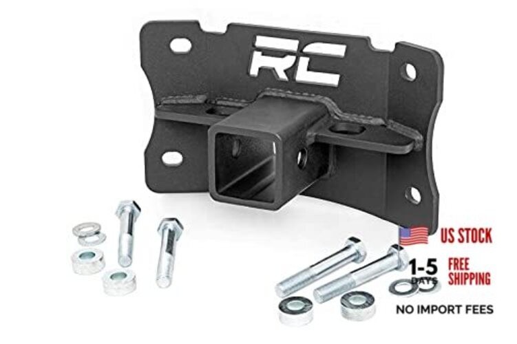 2" Receiver Hitch Plate for 2013-2018 Can-Am Maverick - 97015 Black