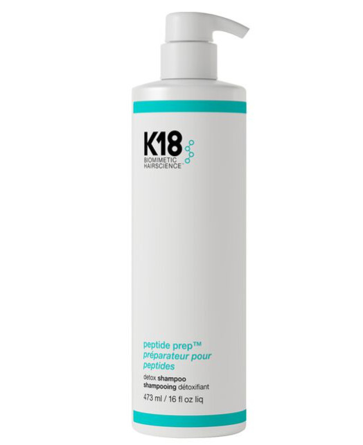 K18 Biomimetic Hairscience Peptide Prep Detox Shampoo 16 oz