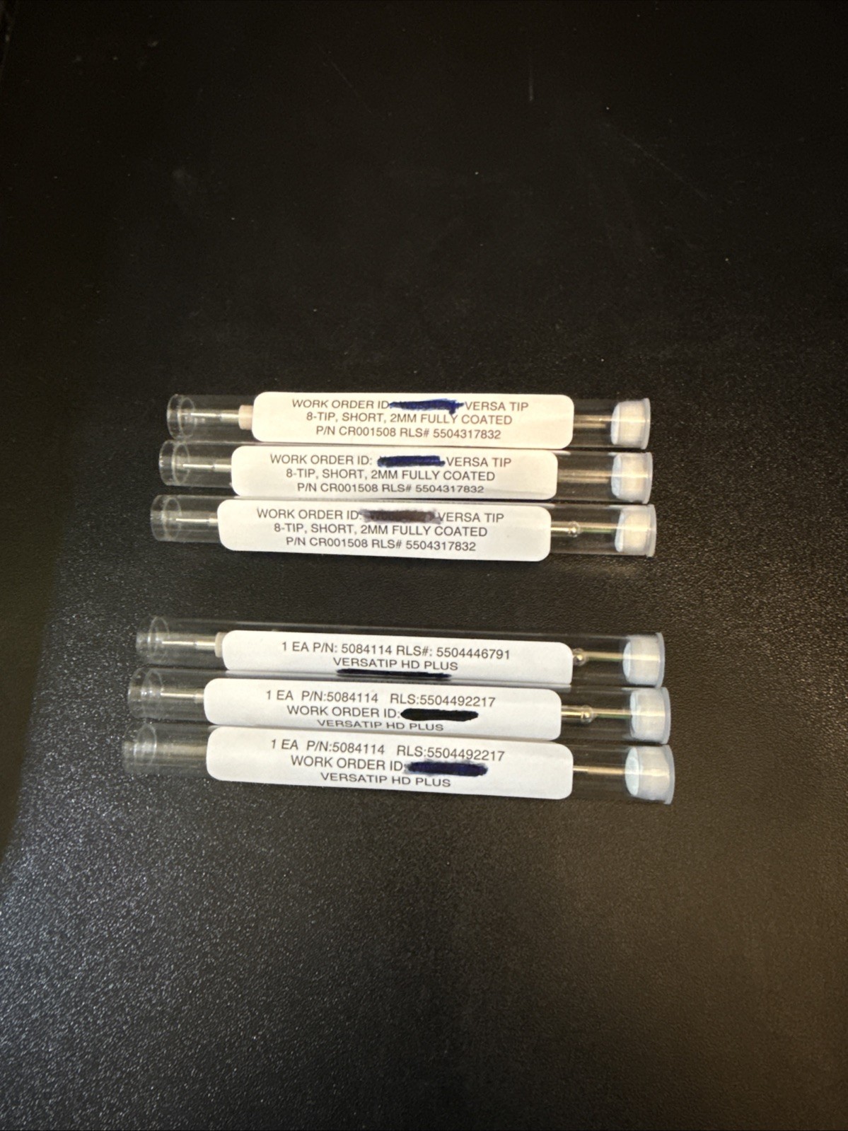 Janus Perkin Elmer Versa Tip Lot P/N CR001508 and P/N 5084114 3 Of Each