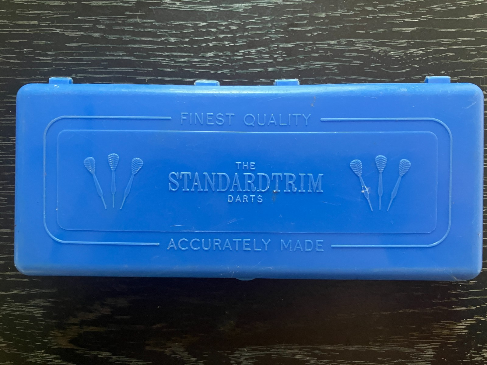 Set of 3 Kwiz Standard Trim Darts with Hard Custom Carry Case Made in England