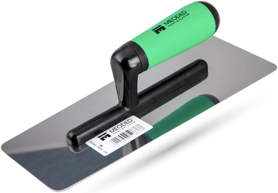 Stainless Steel Plaster Trowel, (11X4.7Inch) Venetian Plaster Trowel, Plaster To
