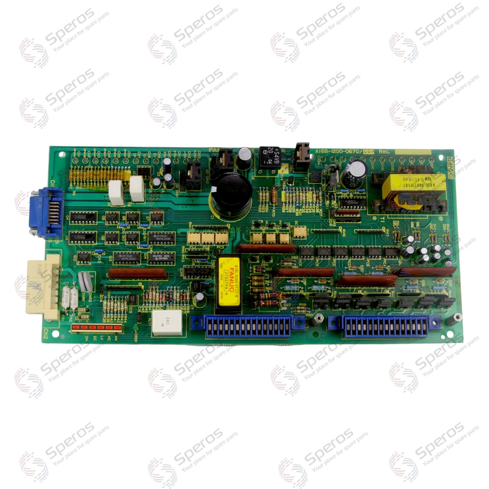 Fanuc Servo Amplifier Board A16B-1200-0670/06A
