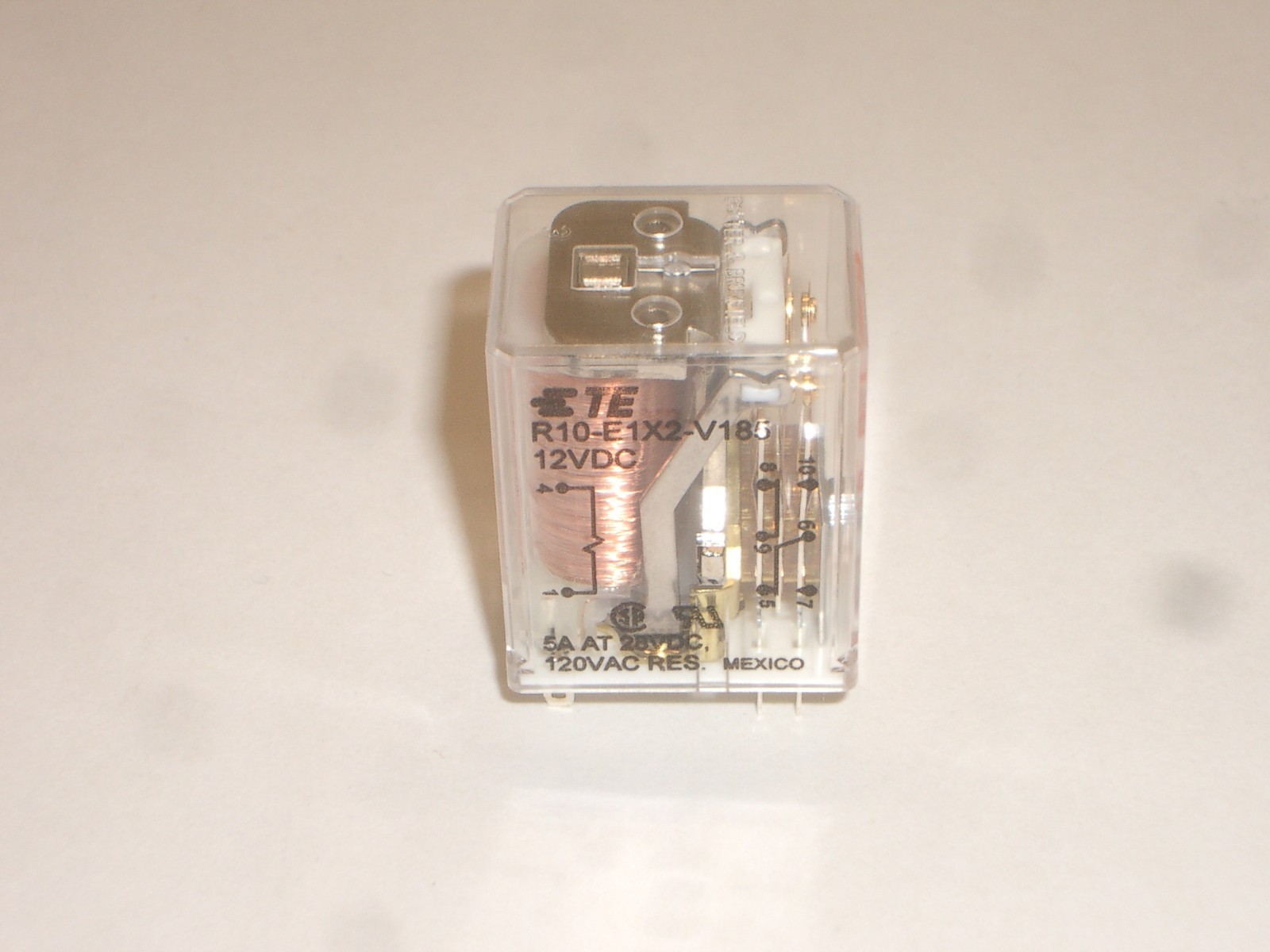 POTTER & BRUMFIELD R10-E1X2-V185 DPDT 12VDC RELAY FOR PALOMAR TX100