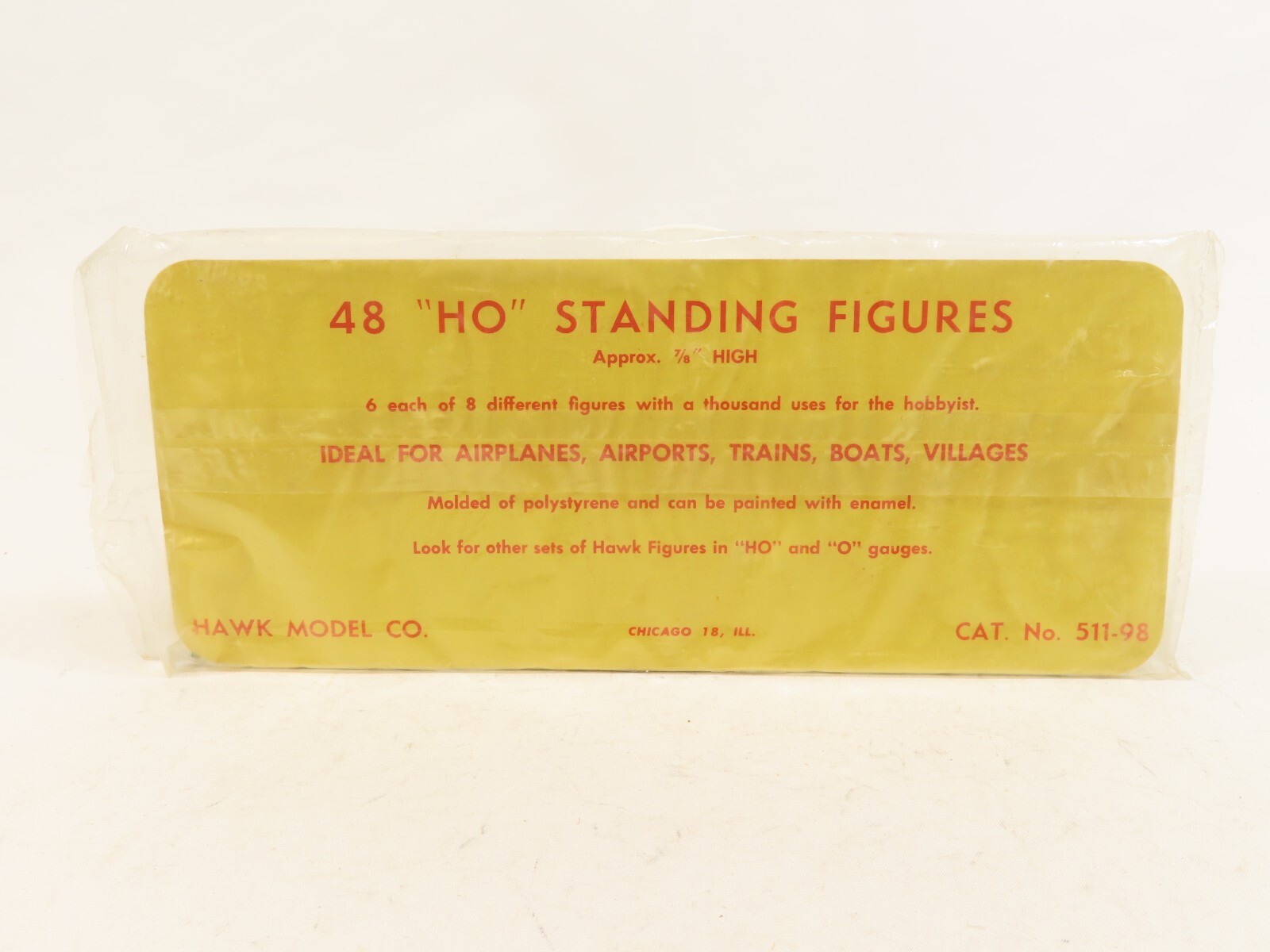 Hawk Models Co. 511-98 HO 48 Standing Figures LN