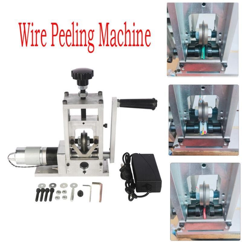 Electric Semi-auto Wire Stripping Machine Manual Cable Stripper Copper Recycling