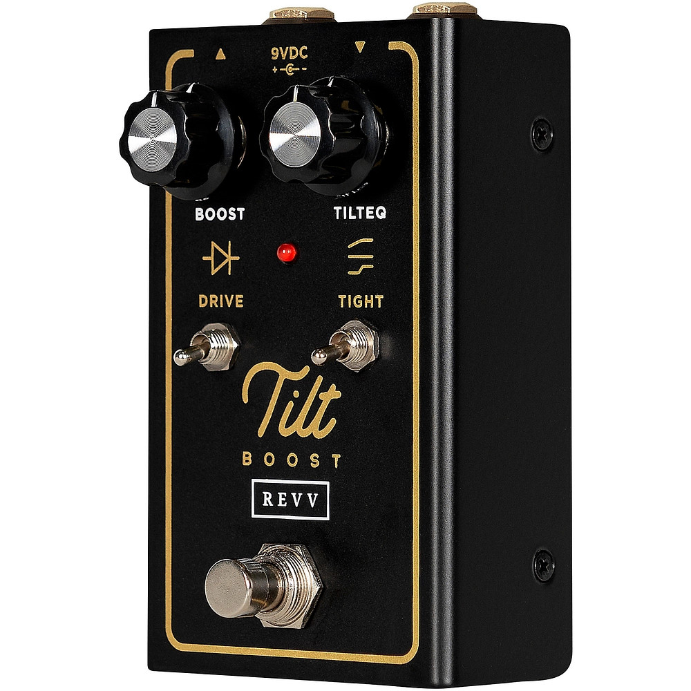 Revv Amplification Tilt Boost Effects Pedal Black