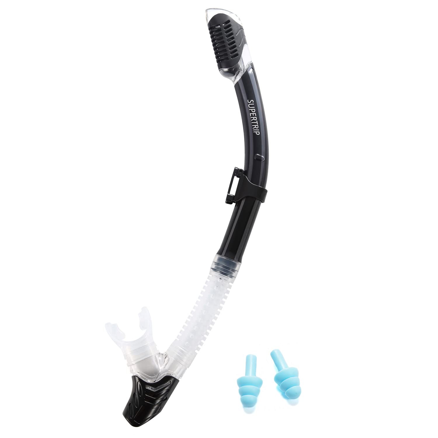 Supertrip Dry Snorkel Adult Youth Black(new)
