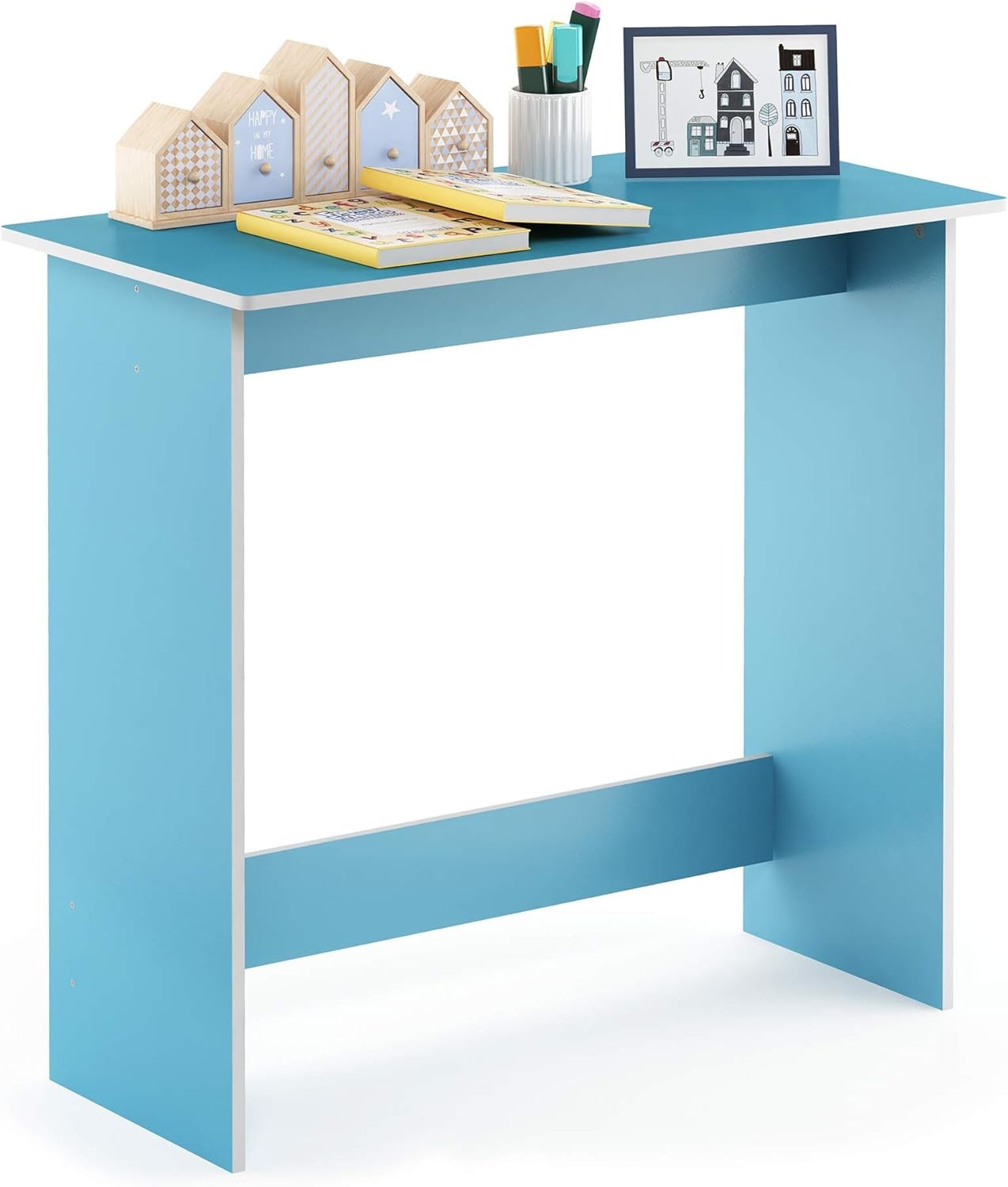 14035OK Simplistic Study Table Sonoma Oak