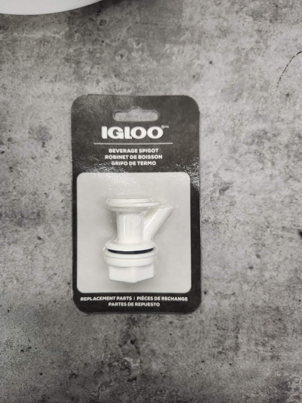 Genuine Igloo 24009 Beverage Cooler Replacement Spigot Faucet White New Sealed