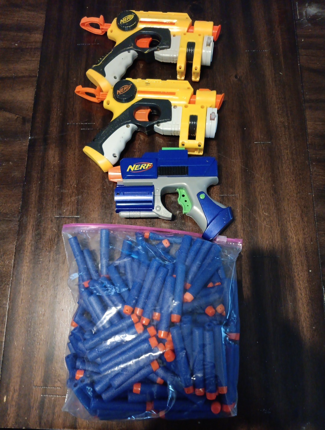 Nerf Guns Lots Of 3 90 Darts Lot 6
