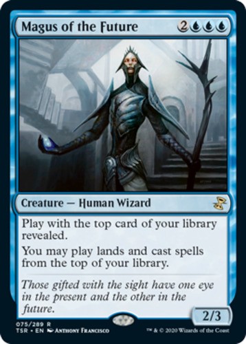 x1 Magus of the Future - Foil R MTG Time Spiral Remastered M/NM, English