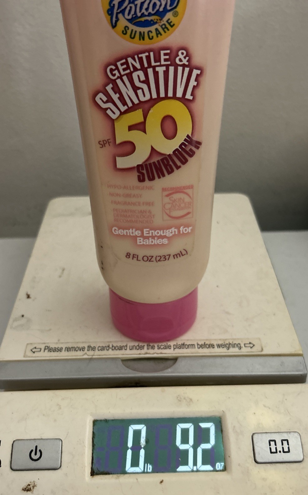 Vintage Ocean Potion Gentle & Sensitive SPF 50 Sunblock