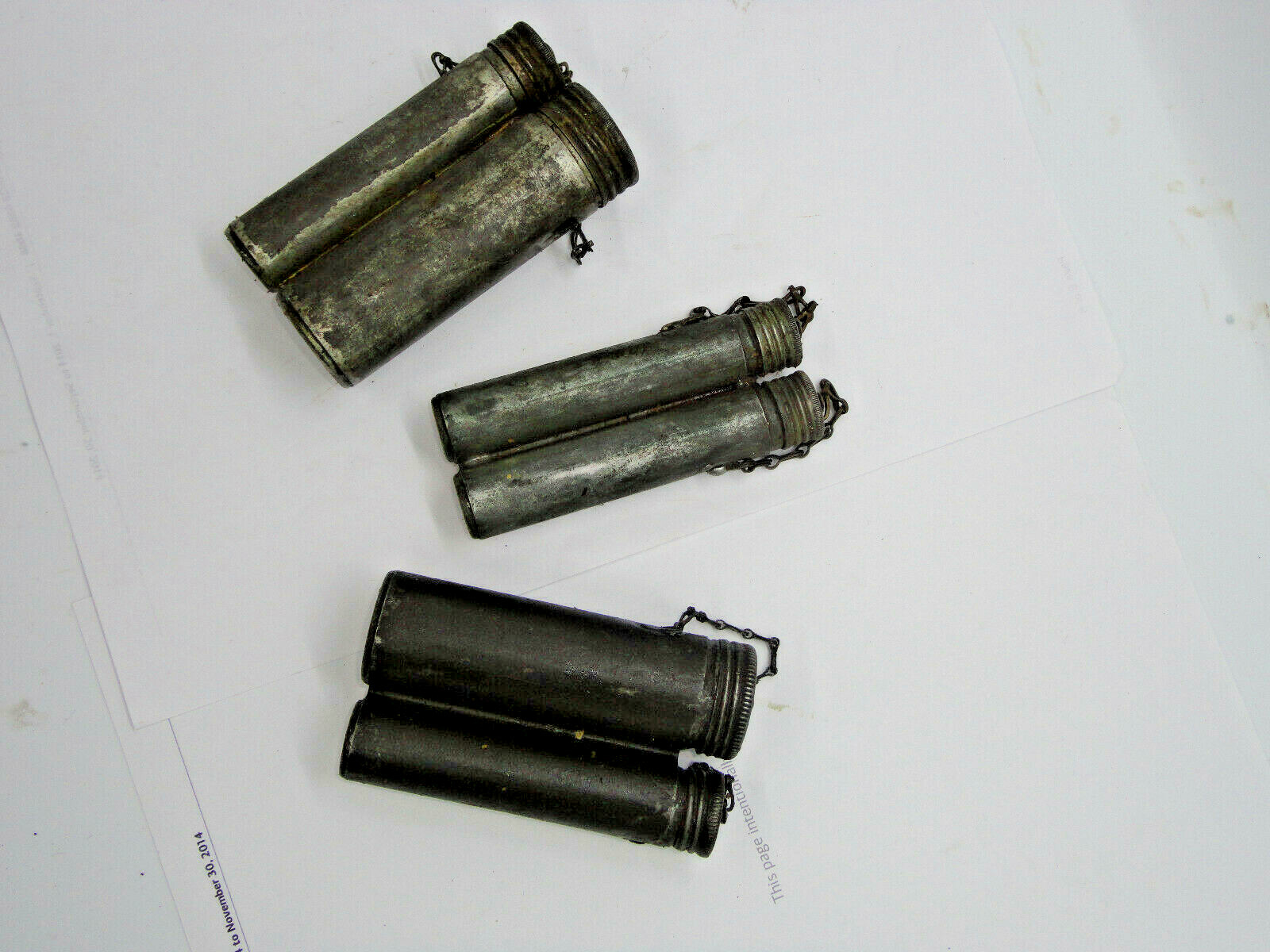 6.5 x 55 Swede Oilers, metal, one (1) , used