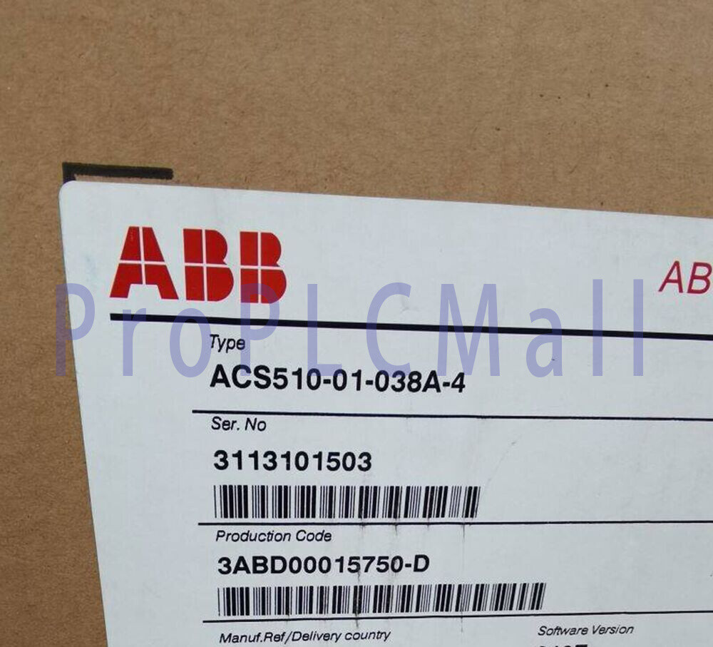 New In Box ABB inverter ACS510-01-038A-4