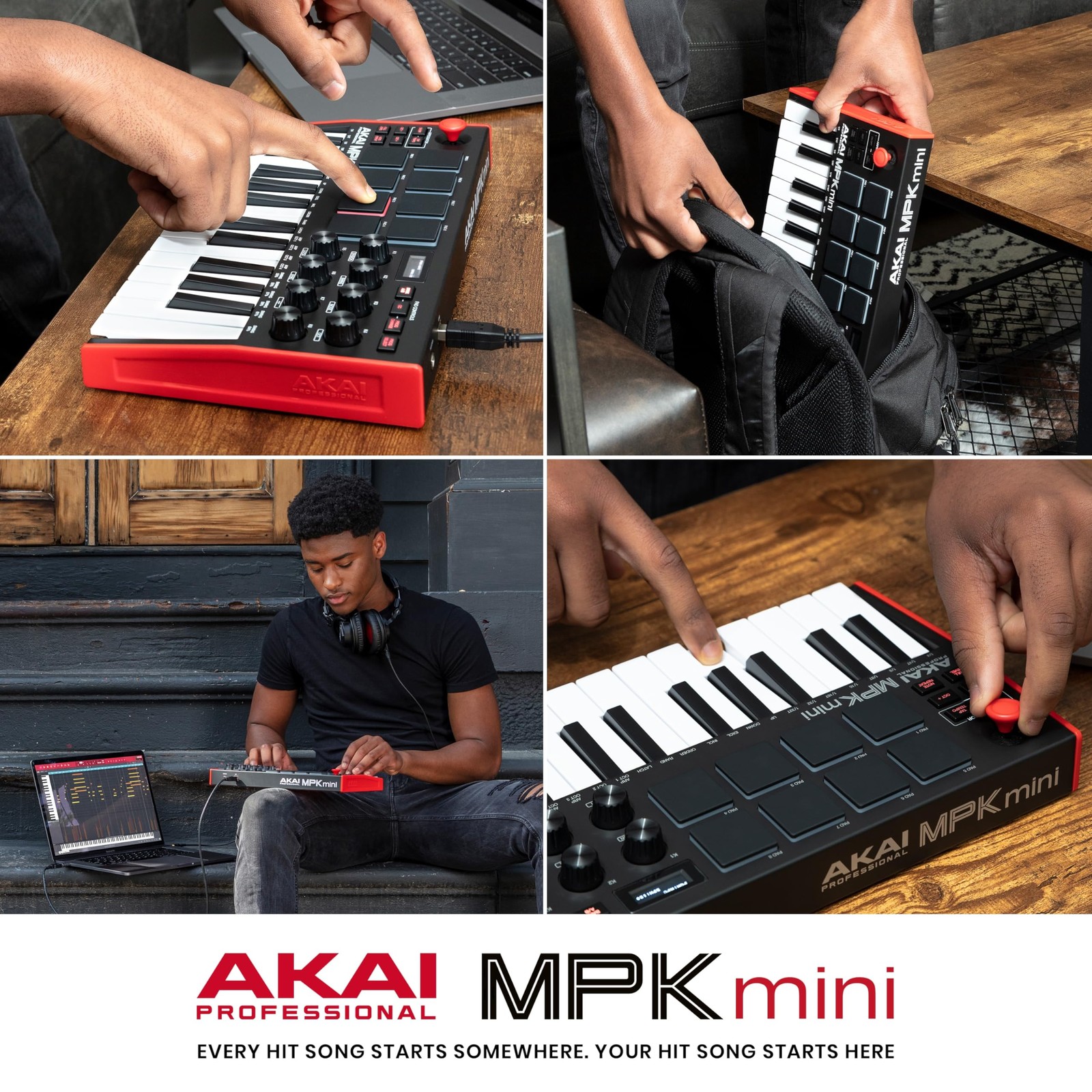 Akai Professional MPK Mini Play MK3 Standalone Mini Keyboard