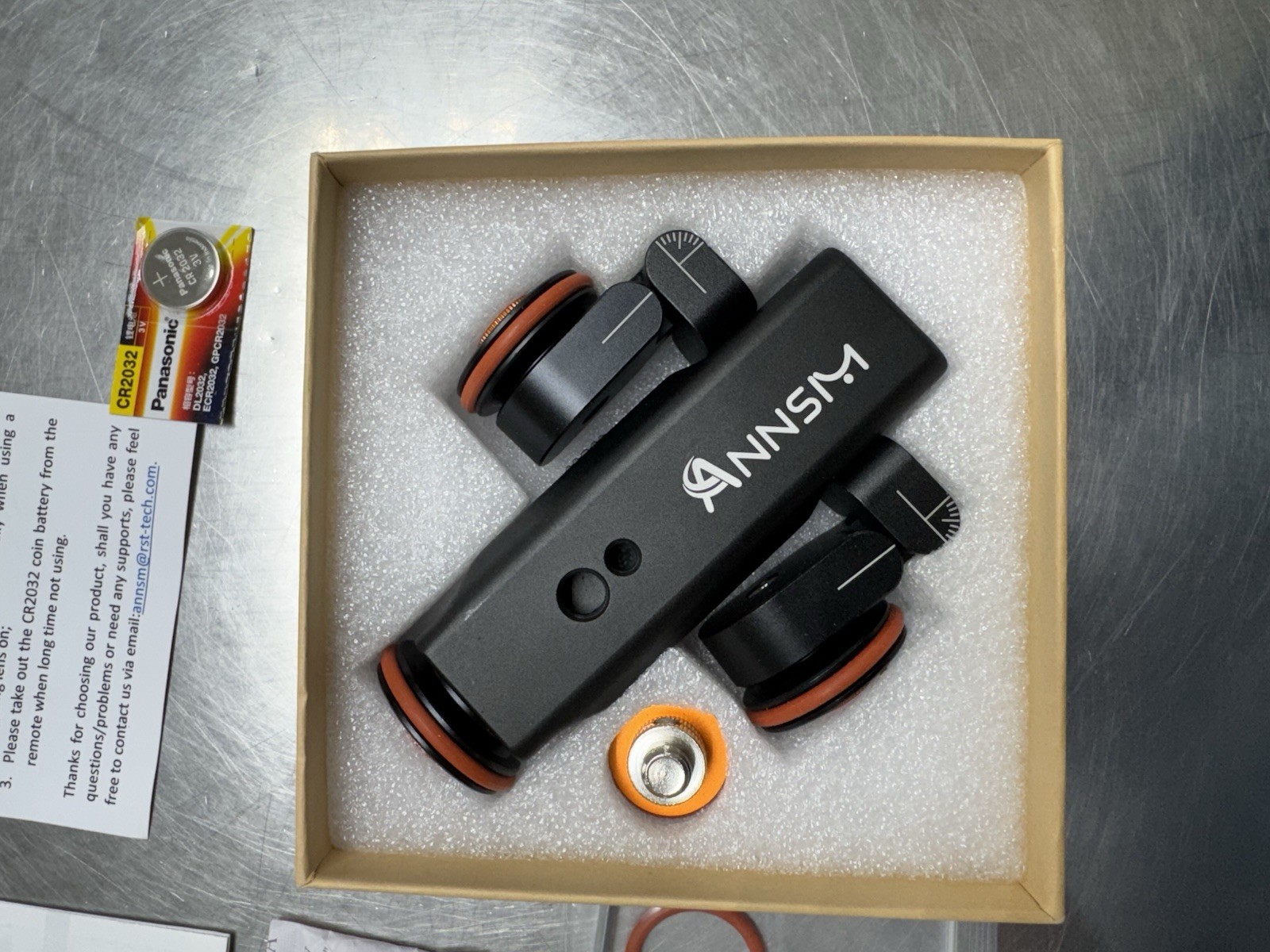 ANNSM Pro 3 Wheels Wireless Remote Control Video Camera Auto Dolly