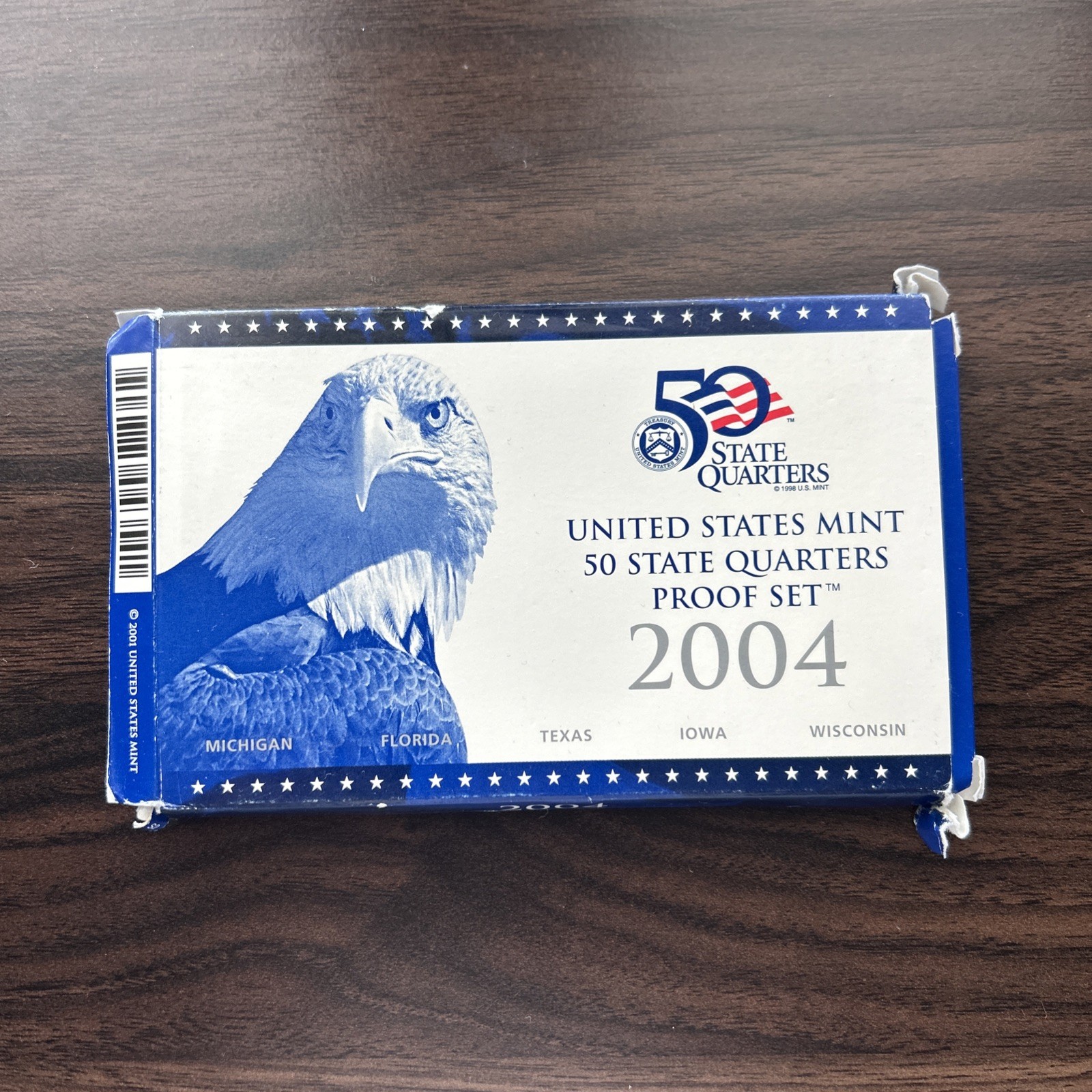 2004 U.S. State Mint Quarters Proof Set