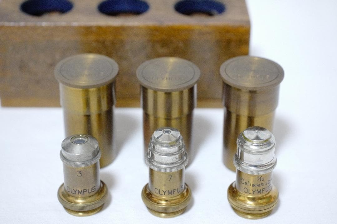 microscope antique vintage collectible Olympus' Mizuho microscope